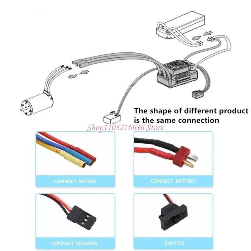 Controlador de velocidad para motor sin escobillas con mando - imagen 5