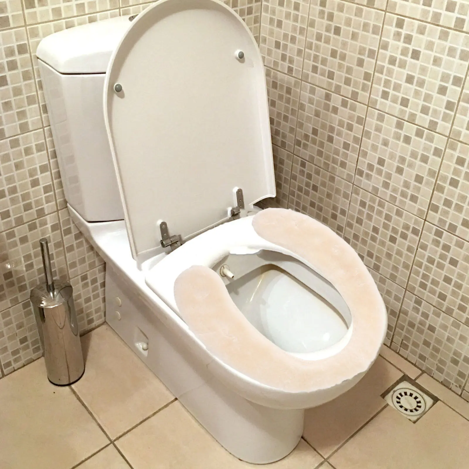 Escalera de baño infantil entrenamiento con cojín suave asiento - imagen 3