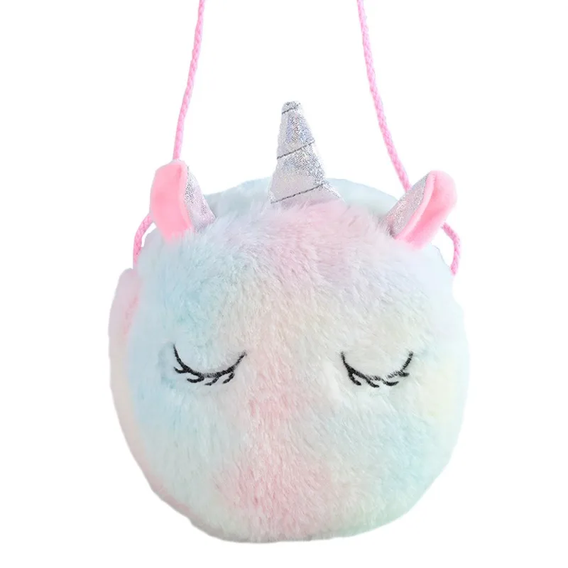 Bolso bandolera infantil con estampado de unicornio para niños y niñas - imagen 5