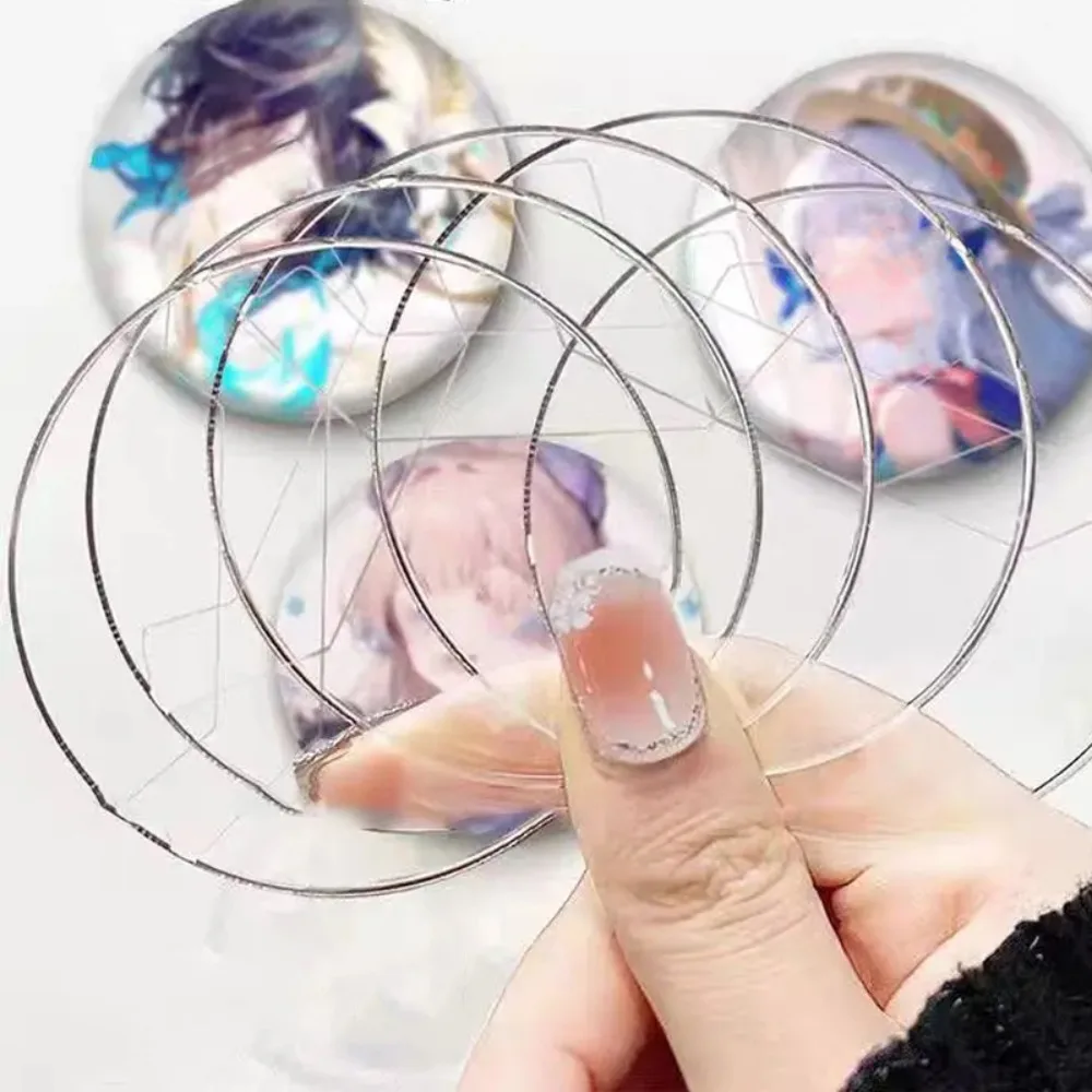 Fundas protectoras transparentes para insignias, estuche anime - imagen 3