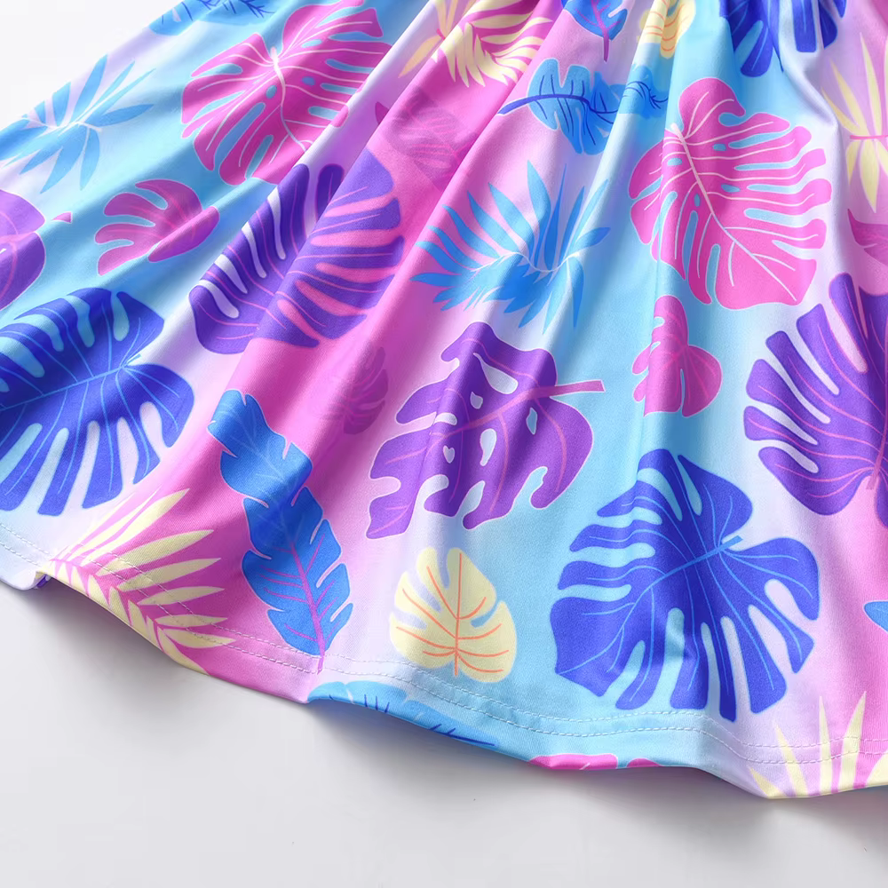 Vestido floral DXTON para niña de playa y verano - imagen 3