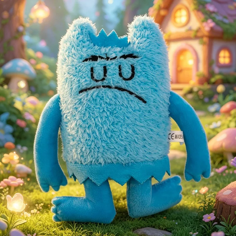Peluche monstruo suave de 17 cm