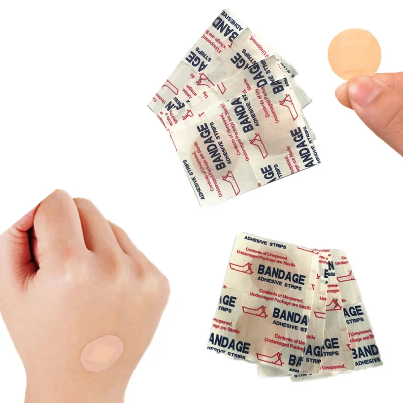 Woundplast tirita redonda para niños - vendaje adhesivo impermeable - imagen 2