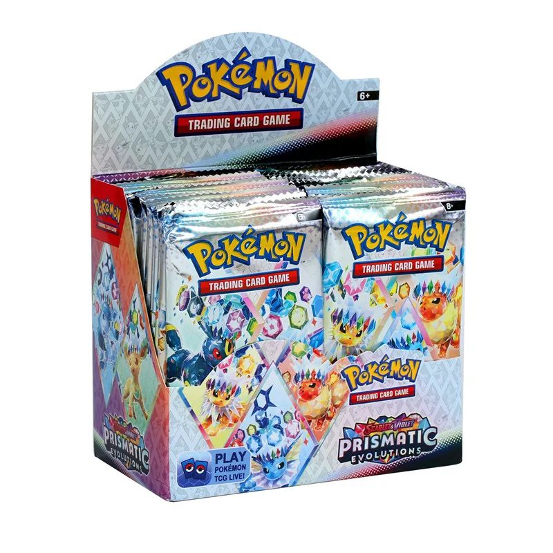 Tarjeta Pokémon prismática de evolución, batalla de refuerzo