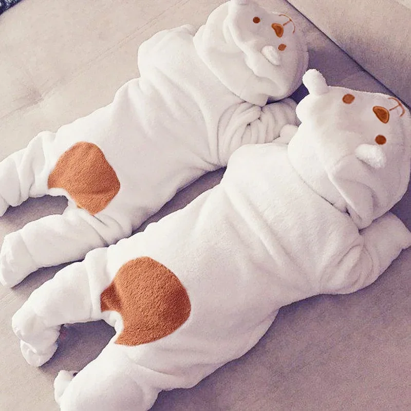 Body bebé con capucha de oso recién nacido manga larga - imagen 3