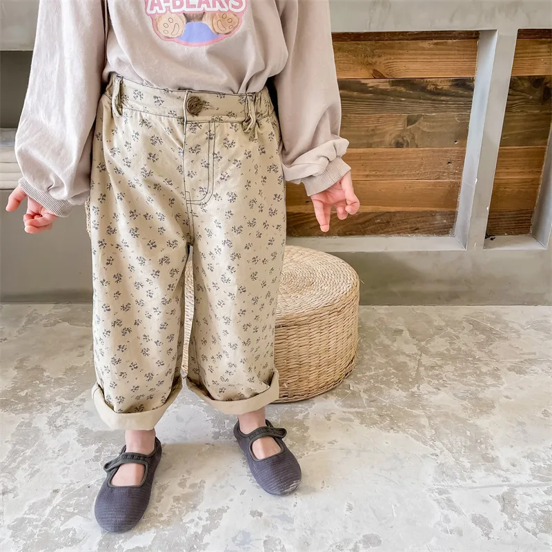 MILANCEL Pantalones florales niño otoño - imagen 2
