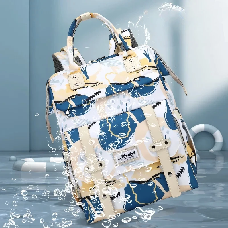 Mochila de maternidad ligera con compartimento para pañales - imagen 5