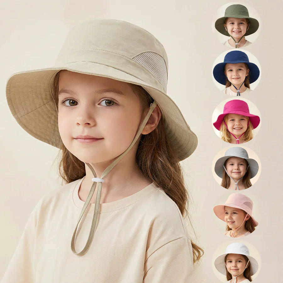 Sombrero tipo pescador infantil de secado rápido transpirable - imagen 3