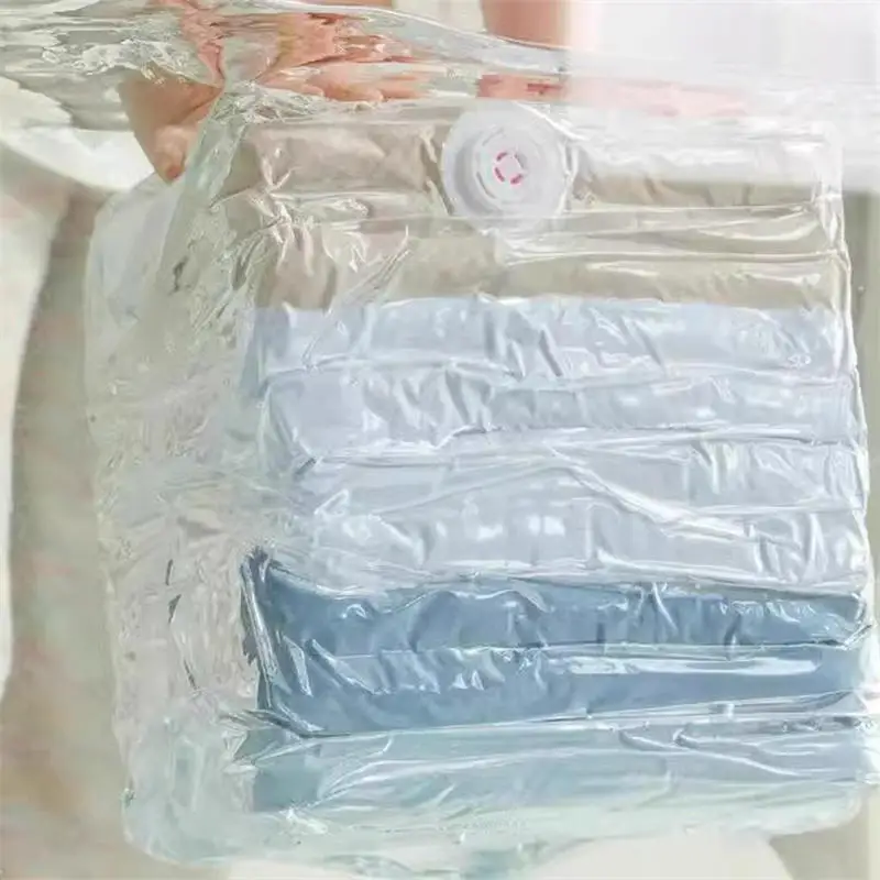 Bolsas de compresión al vacío reutilizables sin bomba para ropa - imagen 3
