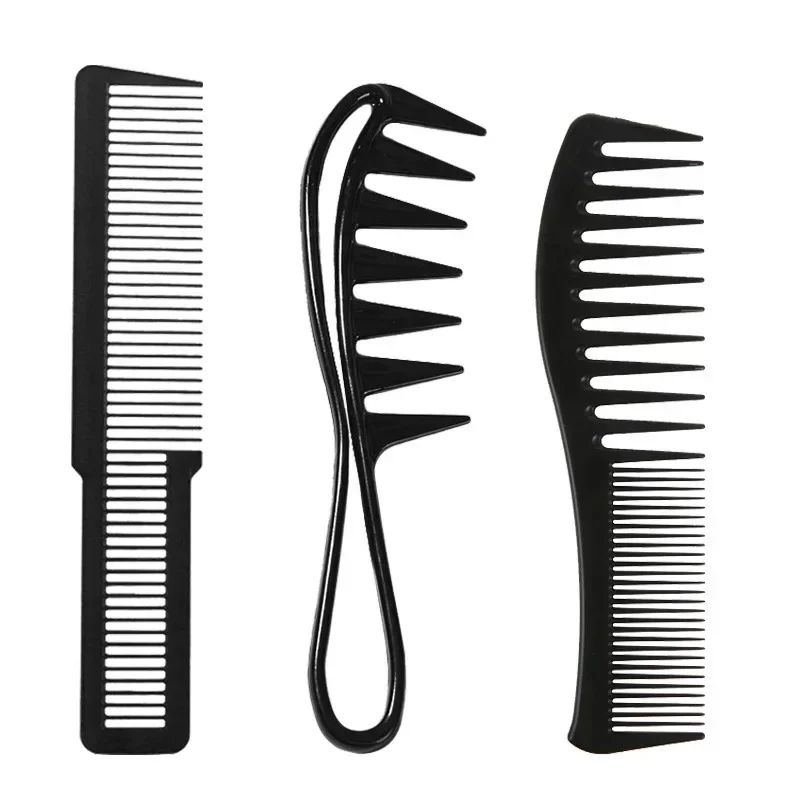 vvocci Peine desenredante de dientes anchos para cabello rizado