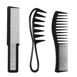 vvocci Peine desenredante de dientes anchos para cabello rizado
