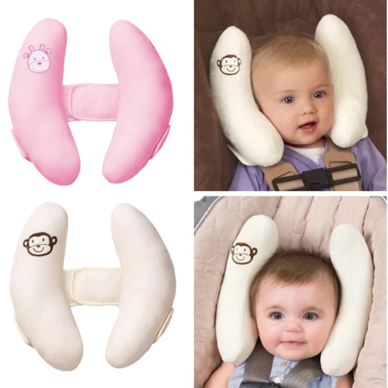 Almohada protectora de cabeza para cochecito con soporte cuello - imagen 4
