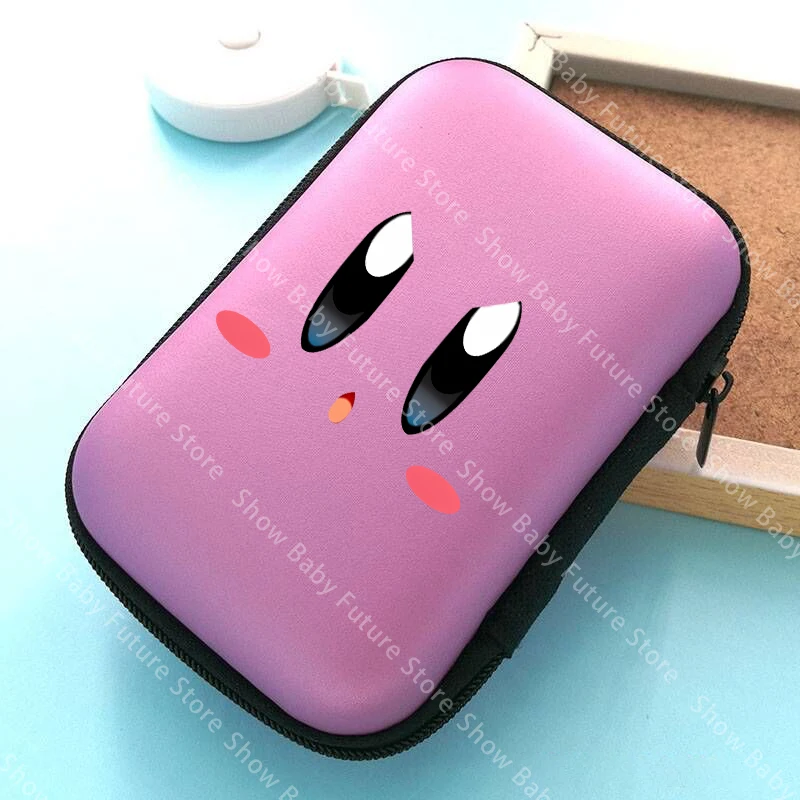 Estuche organizador de tarjetas Kirby portátil para viajes