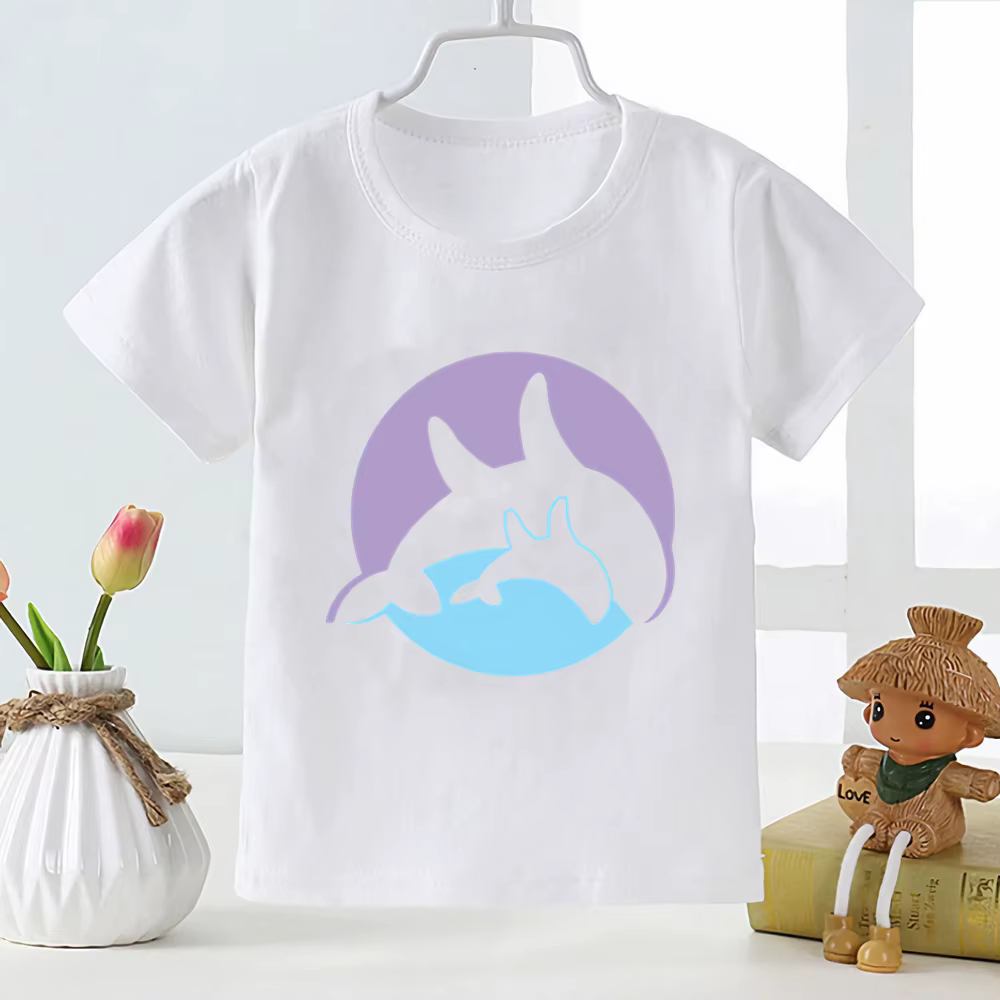 Camiseta bebé ballena – Top verano para niños y niñas - imagen 5