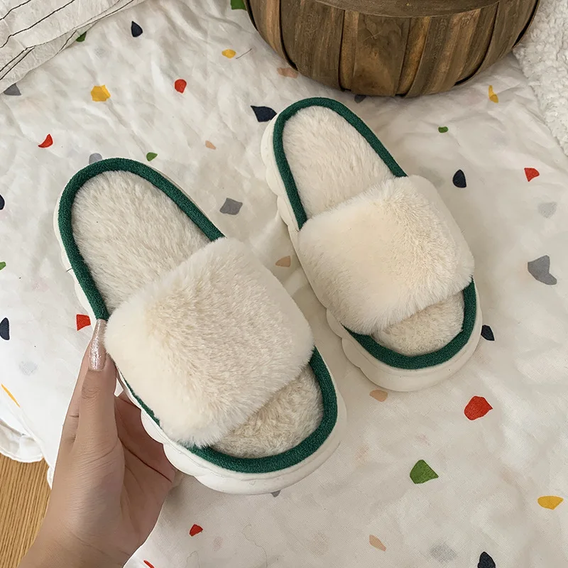 Zapatillas de casa para niños de felpa - Suaves y cálidas para casa - imagen 2