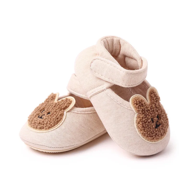 Zapatos antideslizantes de algodón para bebé – Suela suave con dibujos - imagen 4