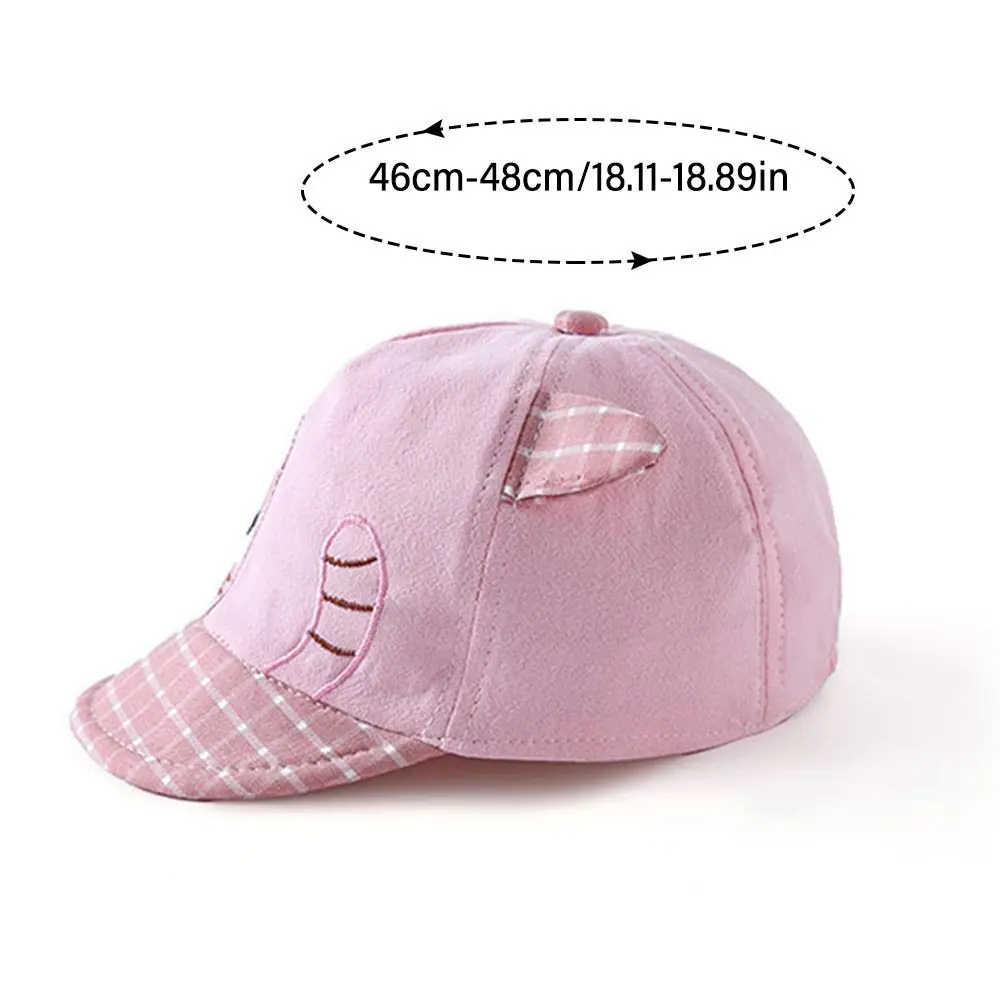 Gorra de béisbol infantil con estampado de gato - imagen 5