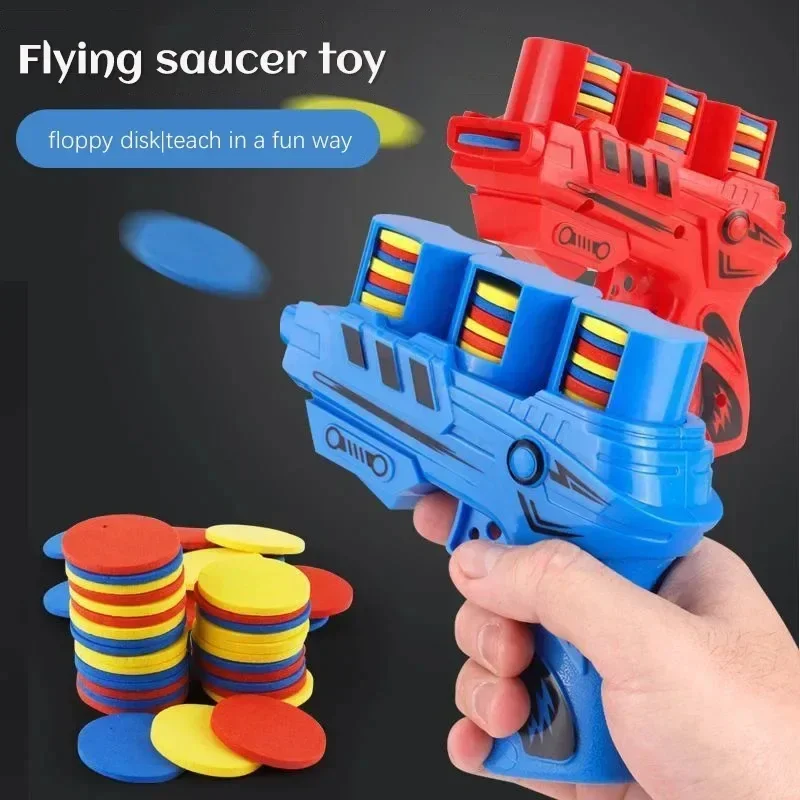 Lanzador OVNI de juguete con balas suaves de EVA para niños - imagen 4
