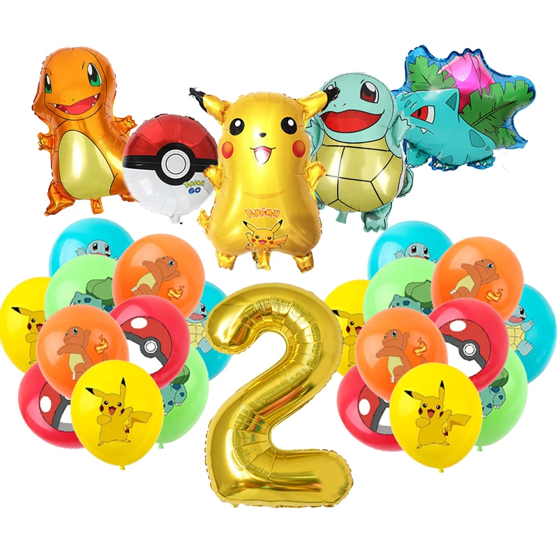 Set completo de decoración Pokémon