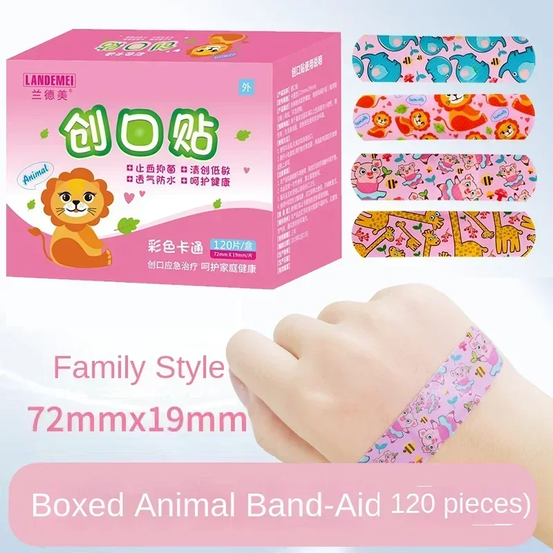 Tiritas infantiles con dibujos impermeables y transpirables