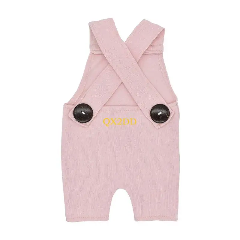 QX2D Pantalón bebé color sólido para sesión de fotos - imagen 2
