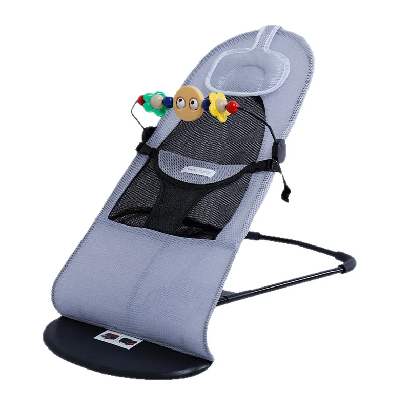 Silla mecedora para bebé y cuna relajante con movimiento suave - imagen 4