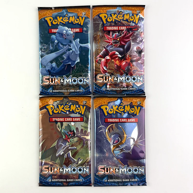 Tarjetas de Pokémon Sol y Luna prismáticas para coleccionar - imagen 2