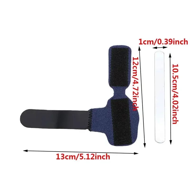 Vistas del corrector de dedos en férula con velcro