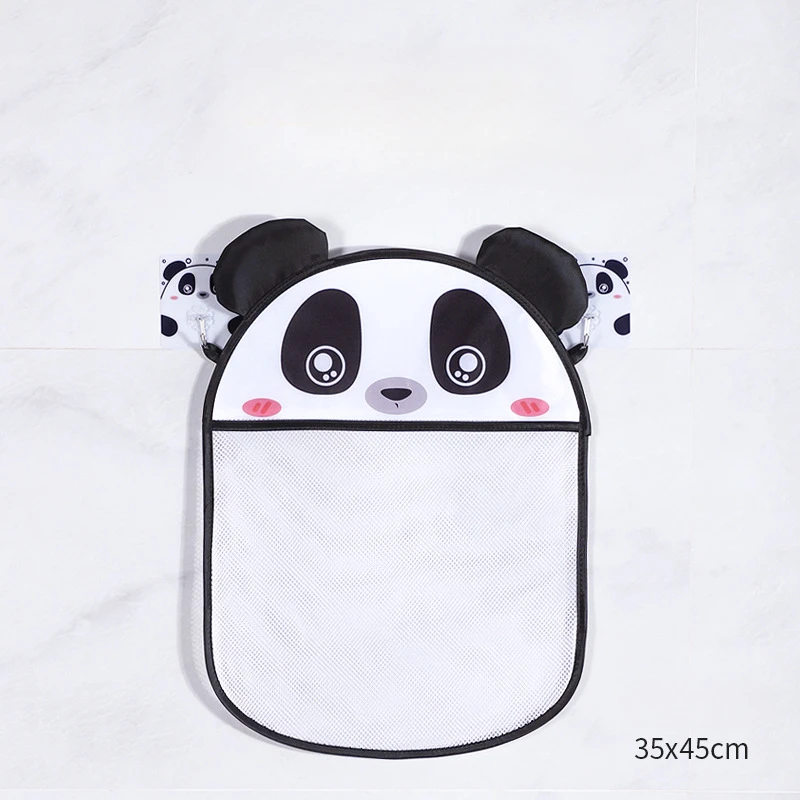 Cesta colgante de malla para juguetes baño bebé - imagen 4