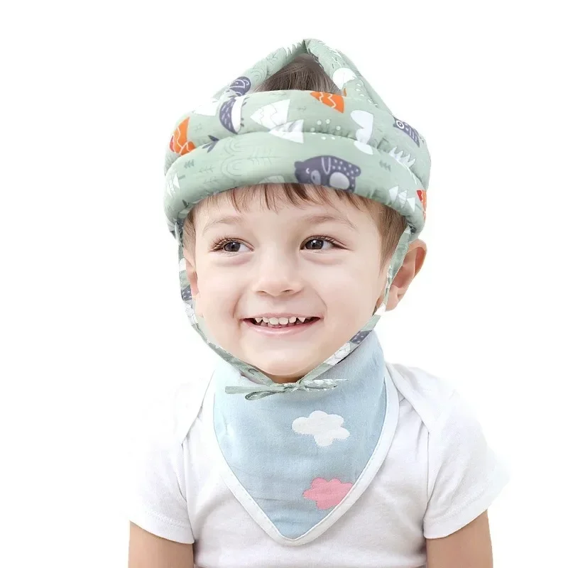 Casco de seguridad infantil ajustable anticolisión con almohadilla - imagen 5