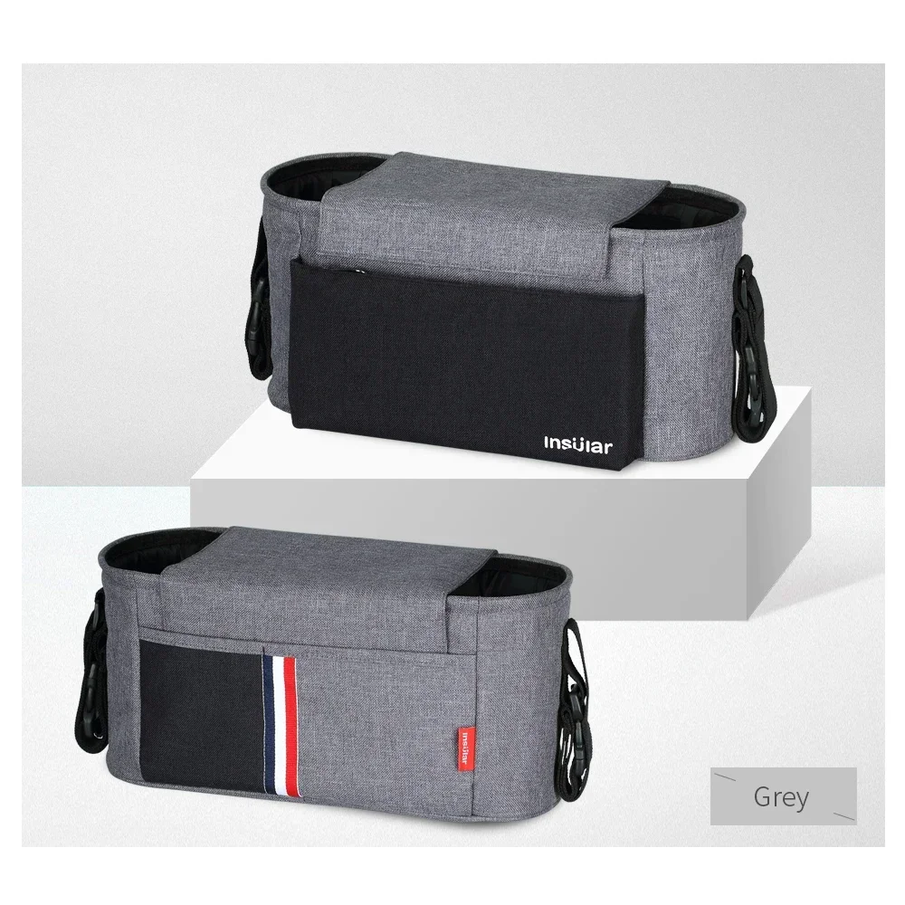 Bolsa de pañales organizadores para cochecito – Bolsillo térmico - imagen 5