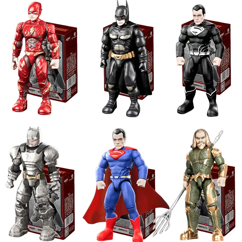 DC Fondjoy figura de acción de la Liga de la Justicia estilo anime - imagen 3