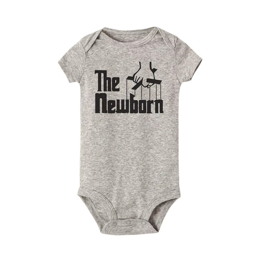 Pelele de algodón suave para bebés – Modelo unisex de puericultura