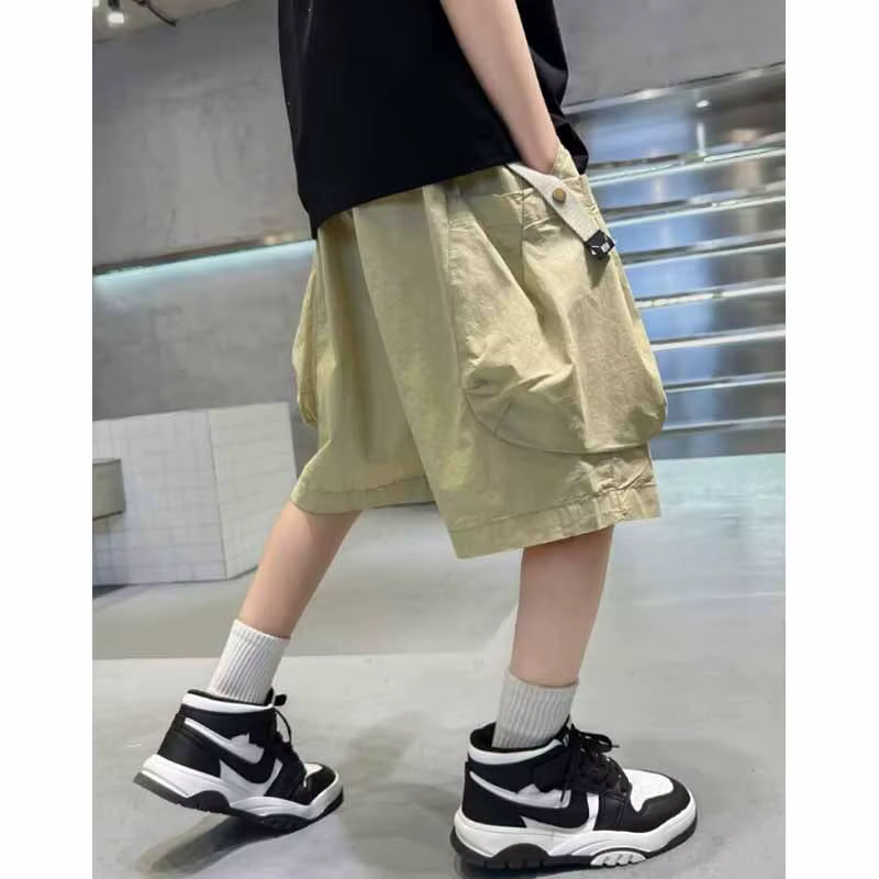 Pantalones cortos de verano para niño – estilo cómodo y bolsillos - imagen 4