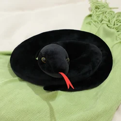Serpiente de peluche gigante de juguete largo, regalo divertido