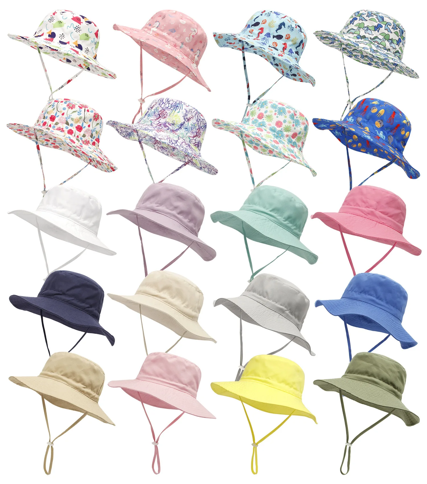 Gorra con estampado de dibujos animados