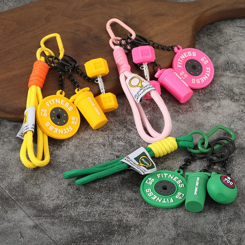Llavero infantil fitness con colgante desmontable en forma de vaso - imagen 3