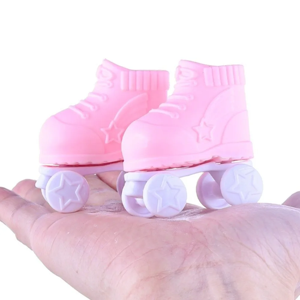 Patines para muñecas desmontables PVC con sujeción segura