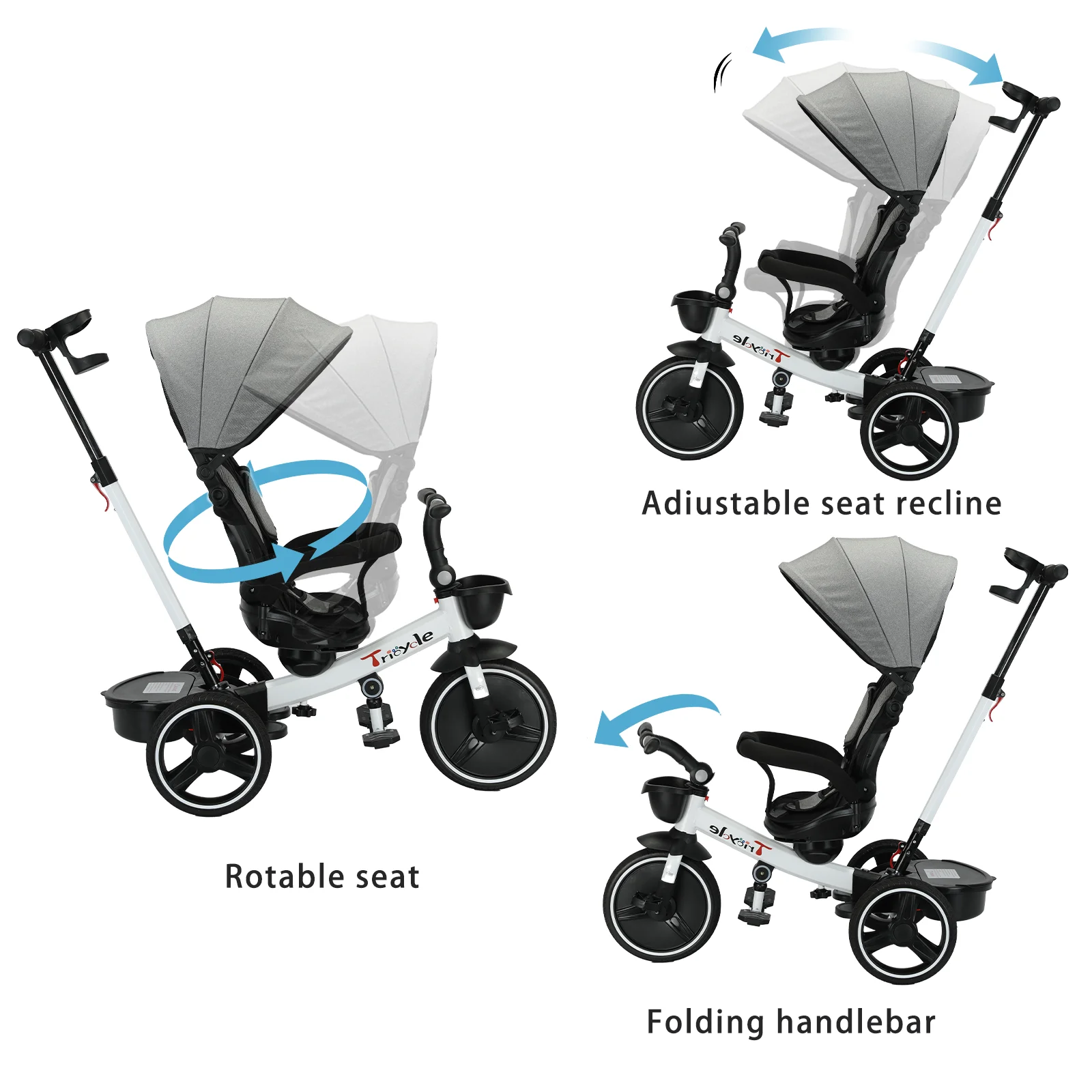Asiento giratorio 360°