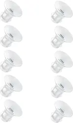 Inseros de brida para extractor de leche XIMYRA YOUHA – 10 piezas