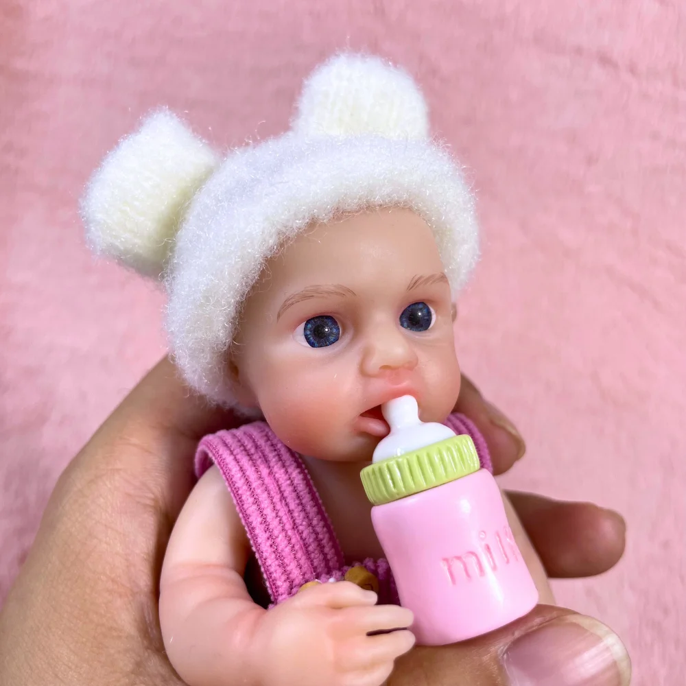 Muñeca Reborn realista LouLou de silicona – Regalo infantil - imagen 3