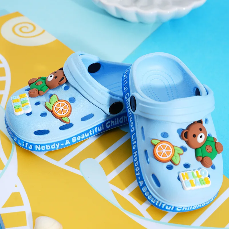 Zapatillas de verano antideslizantes de punta cerrada niños - imagen 4