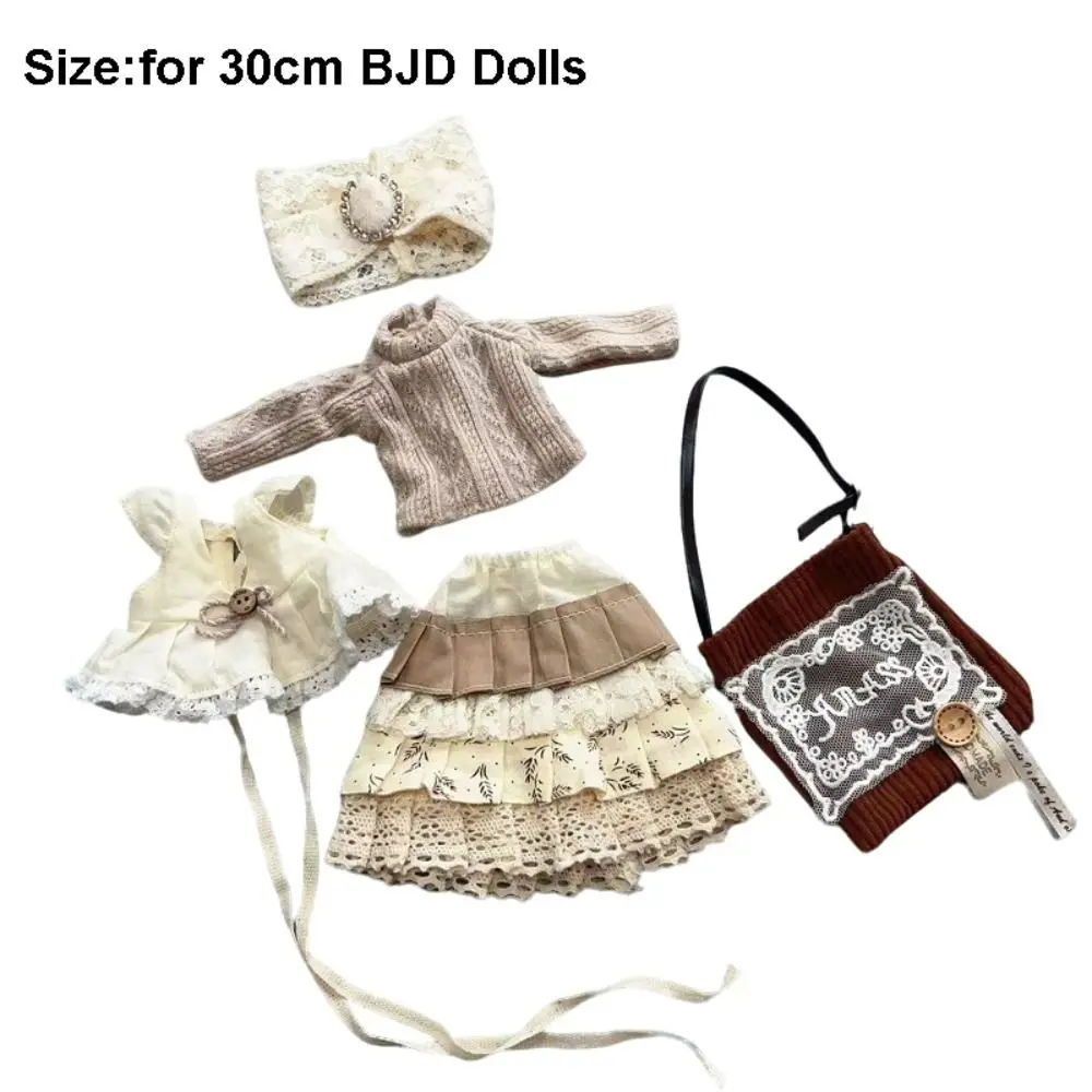 Ropa de muñeca para manualidades estilo casual mini, conjunto - imagen 2