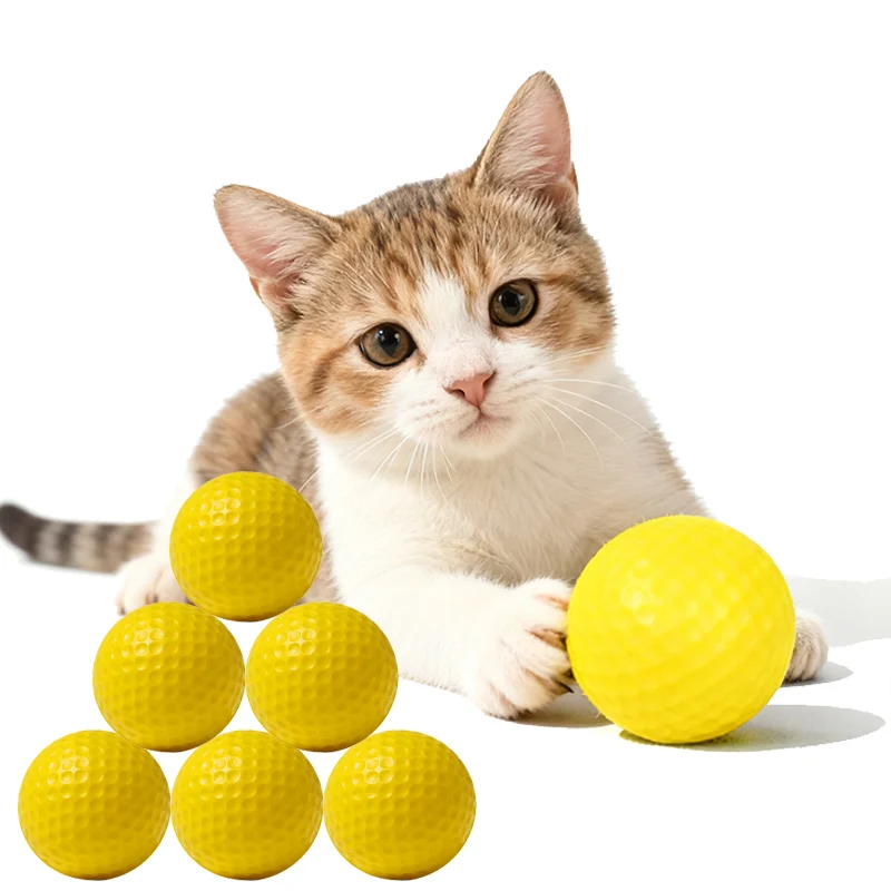 TMZ Pelotas de juguete duraderas para gatos, interior y exterior - imagen 4