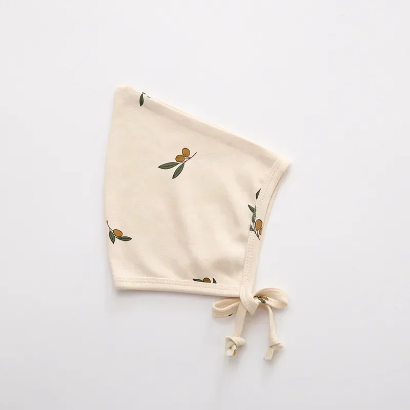 Gorro floral de algodón para bebé recién nacido – Primavera Verano - imagen 5