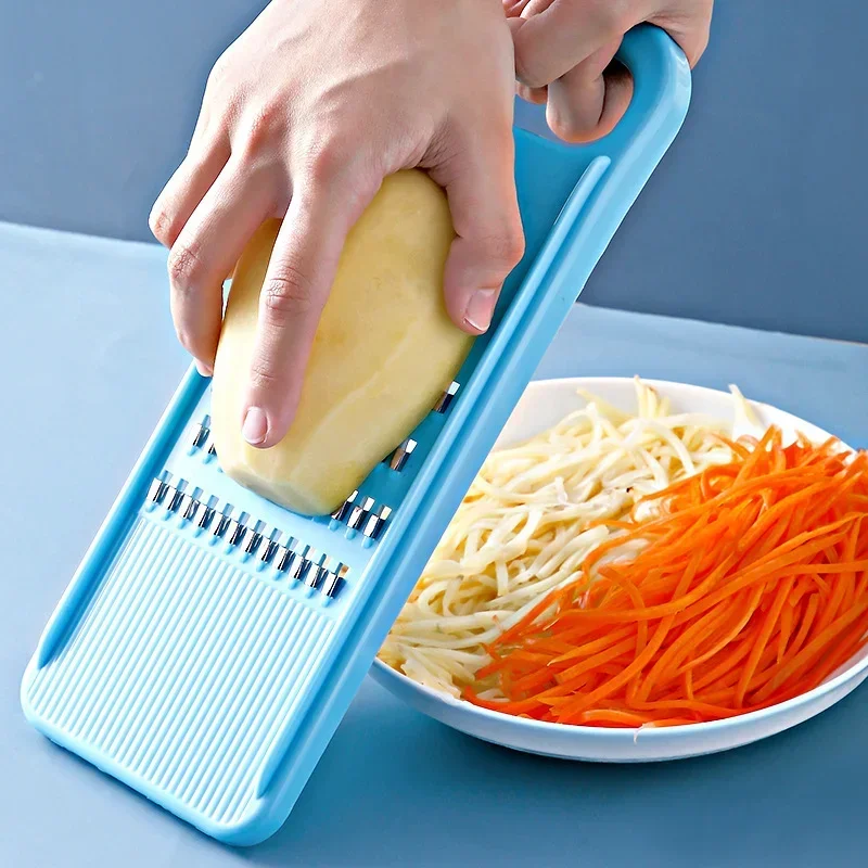 Rebanador manual de verduras acero inoxidable - Portátil - imagen 4