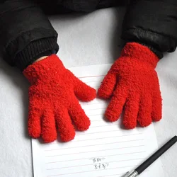 Guantes de invierno para niños: manoplas acolchadas en felpa