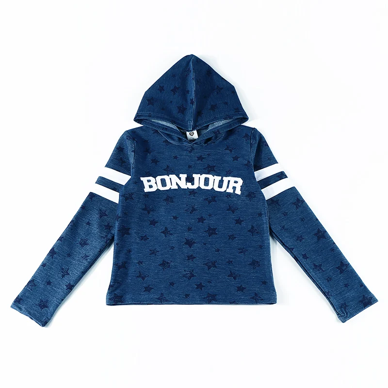 Conjunto de mezclilla azul para bebés y niños - ropa veraniega - imagen 2