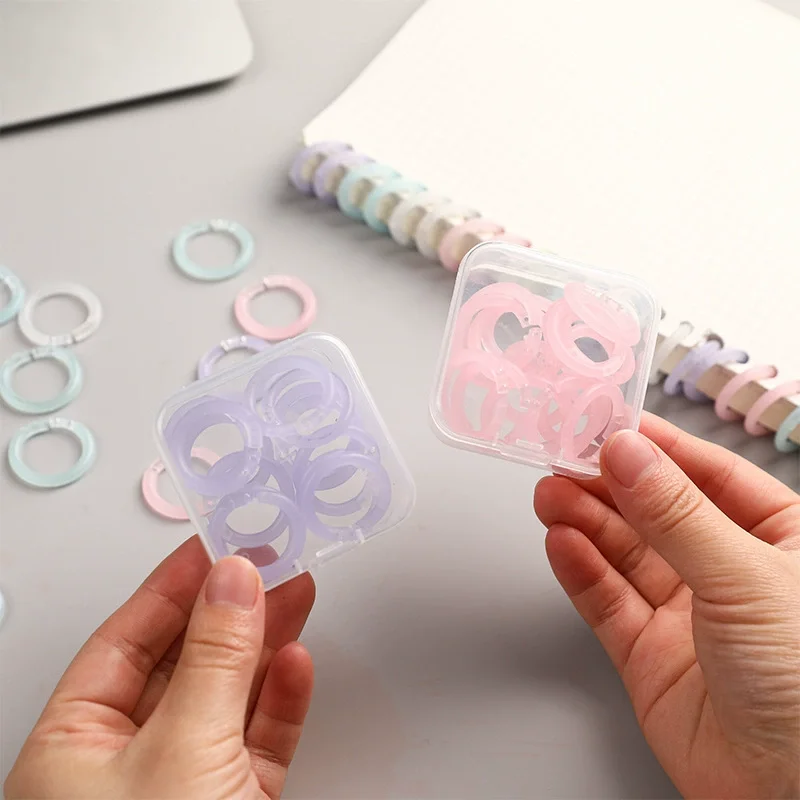 Anillos de encuadernación en plástico para planificadores y cuadernos - imagen 4