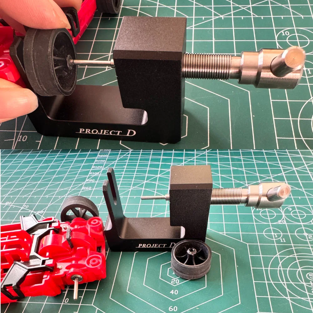 Tamiya mini 4WD extractor de llantas para coches carreras - imagen 5